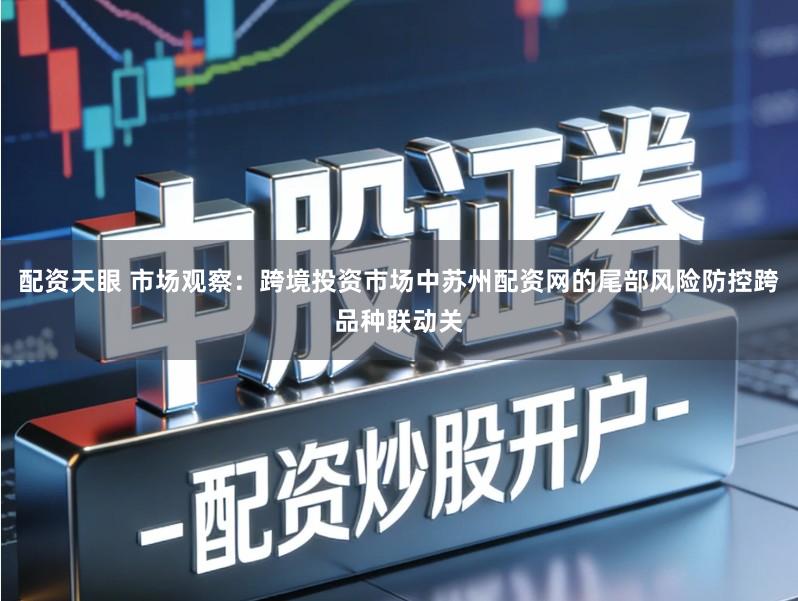 配资天眼 市场观察：跨境投资市场中苏州配资网的尾部风险防控跨品种联动关