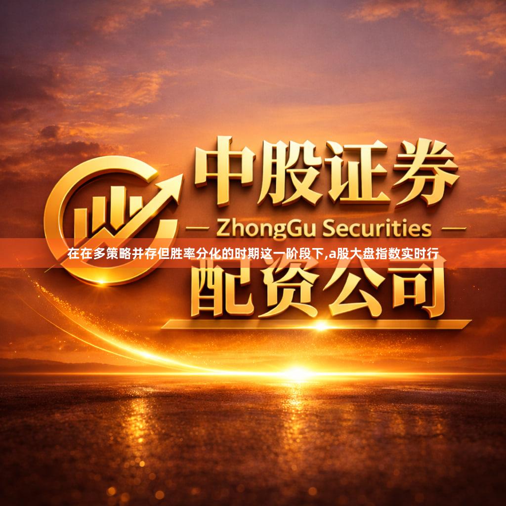 在在多策略并存但胜率分化的时期这一阶段下,a股大盘指数实时行