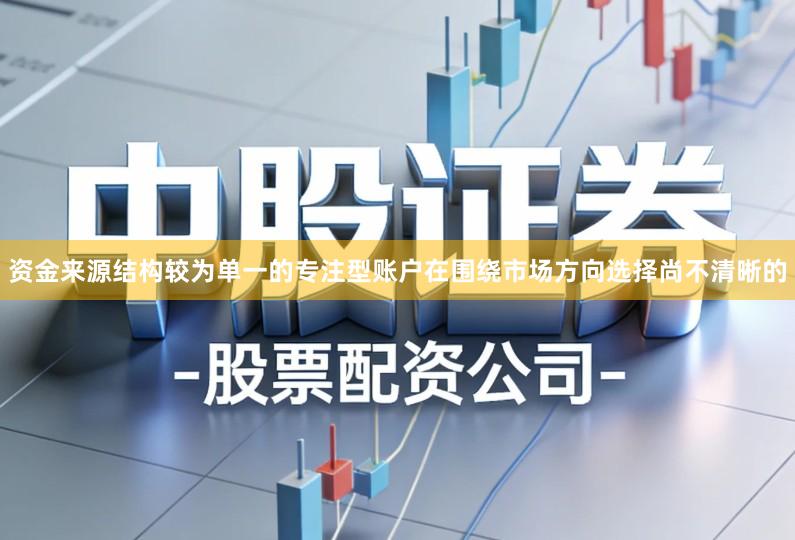 资金来源结构较为单一的专注型账户在围绕市场方向选择尚不清晰的