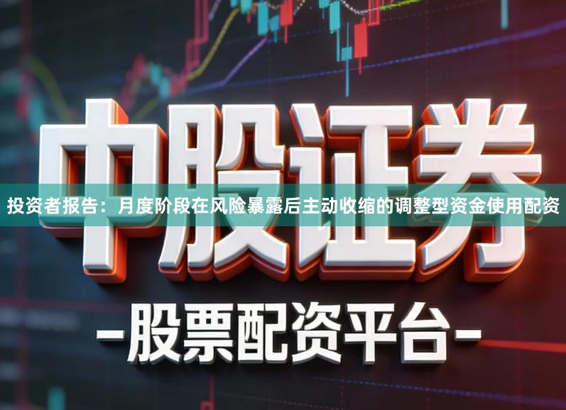 投资者报告：月度阶段在风险暴露后主动收缩的调整型资金使用配资