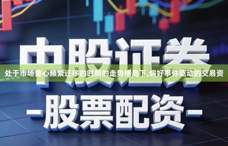 处于市场重心频繁迁移的时期的走势格局下,偏好事件驱动的交易资